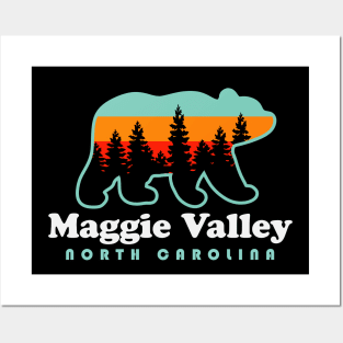 Maggie Valley North Carolina Mountain Town Vacation Posters and Art